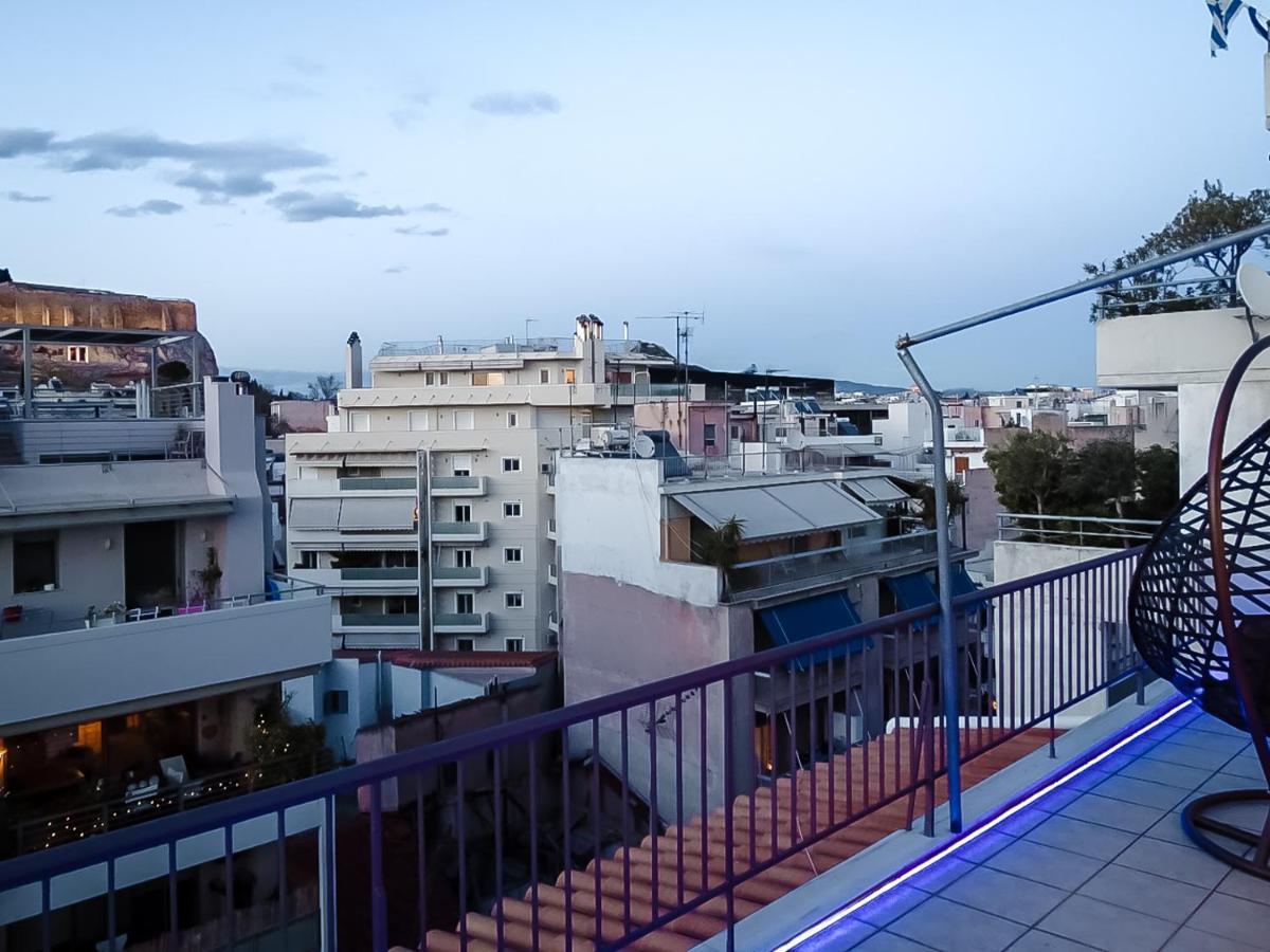 B 2 Luxury Suite Acropolis View Athens Privat Jacuzzi ภายนอก รูปภาพ