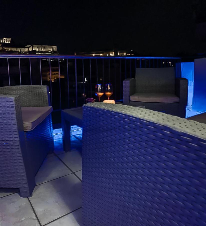 B 2 Luxury Suite Acropolis View Athens Privat Jacuzzi ภายนอก รูปภาพ